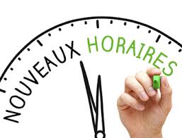 Nouveaux horaires de la mairie