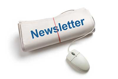 Mise en place de la newsletter